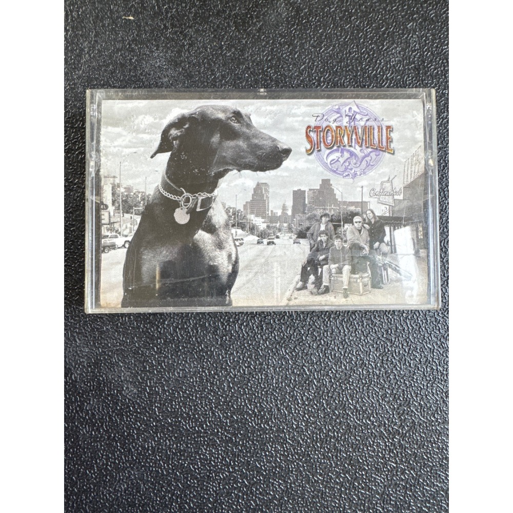 Storyville Dog Years Cassette Tape 1998 Atlantic 83111-4 Blues Rock Austin TX